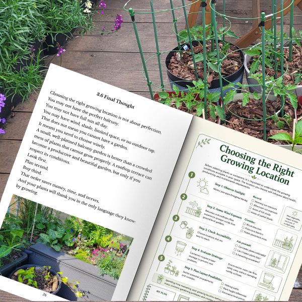 Mistake vs Better Rule and plant buying checklist